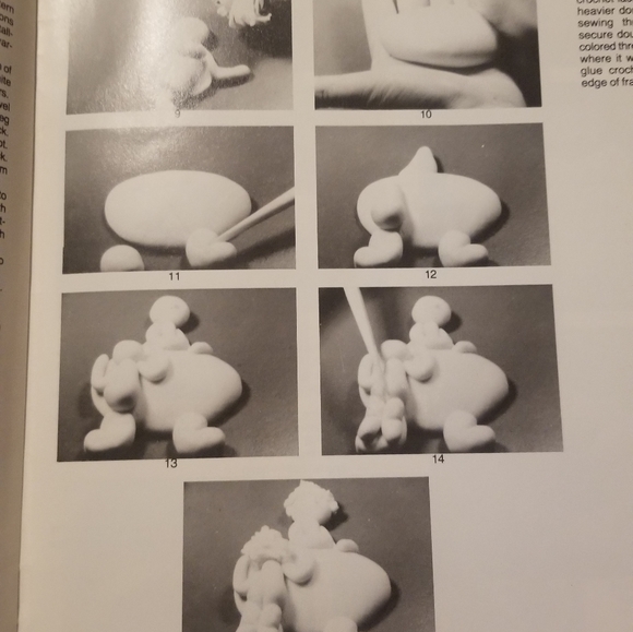 Craft Crochet Recipe Sculting Painting Variety Books Vintage 6 Magazines - Picture 5 of 14